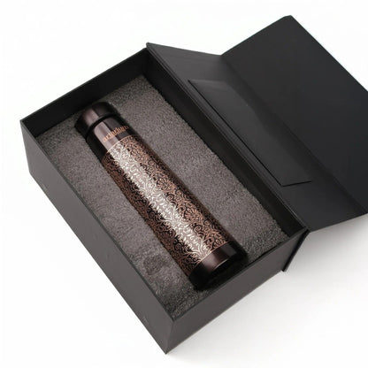 Artarium Antique Etching Copper Bottle with Gift Box 1L