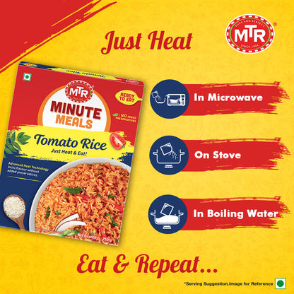 MTR Ready to Eat Tomato Rice 250 g