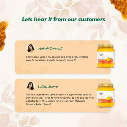 Pure Himalayan Mountain Turmeric Curcumin (Haldi) Powder