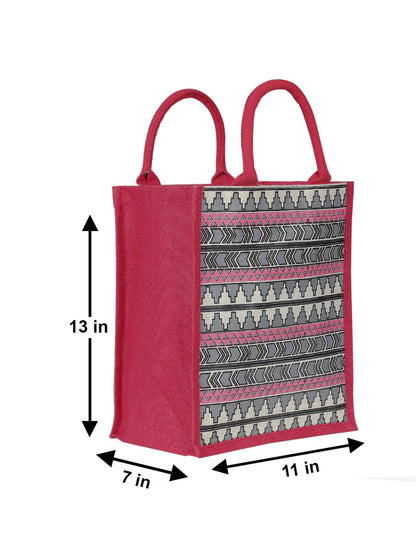 Jute Cottage Aztec Print Lunch Bag