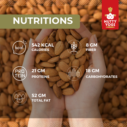 Nutty Yogi Premium Californian Almonds