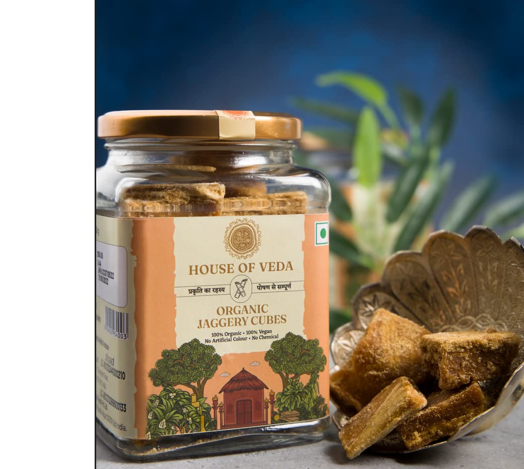 Organic Jaggery Cubes 450g