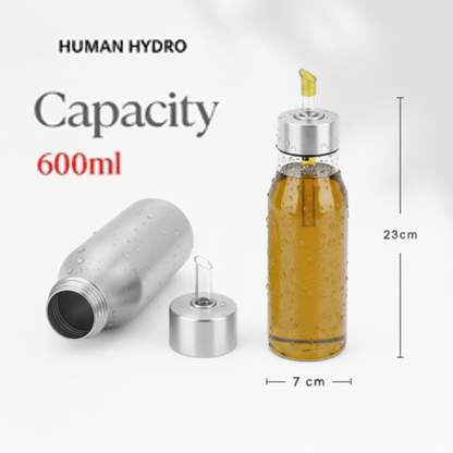 Human Hydro Stainless Steel Oil Dispenser -  600ml
