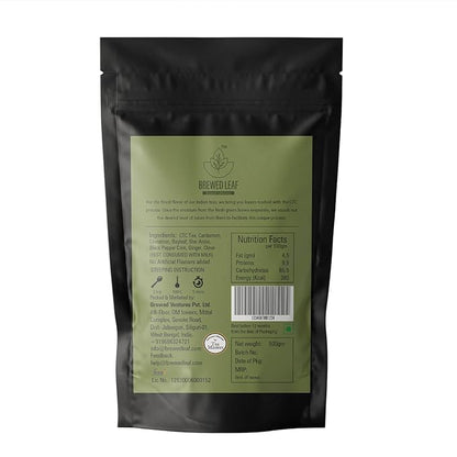 Brewed Leaf Authentic Indian Masala Chai - 500 gms