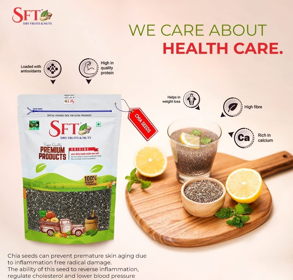 Sft Chia Seeds - 1000 gms