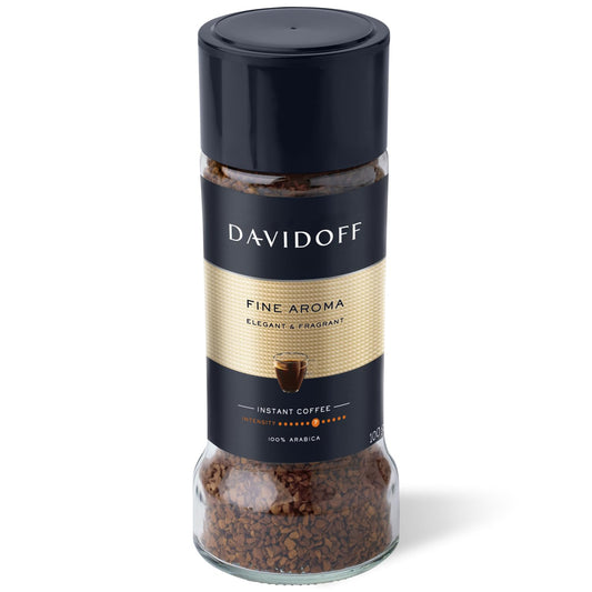 Davidoff Fine Aroma Instant Coffee Arabica 7/12 Intensity 3.53 oz - 100 gms