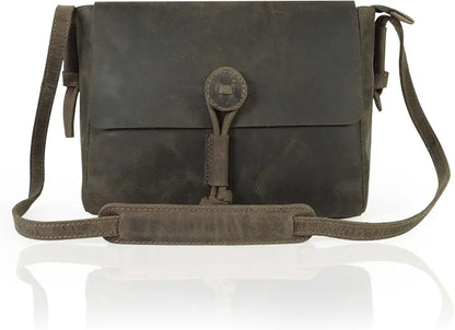Goatter Hunter Leather 9" Inch Crossbody/Sling Messenger Bag For Girls And Womens, GTHT-17