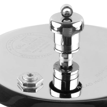 Vinod Stainless Steel Pressure Cooker 2 Litres | Also use as Deep Fry pan | Sandwich Bottom