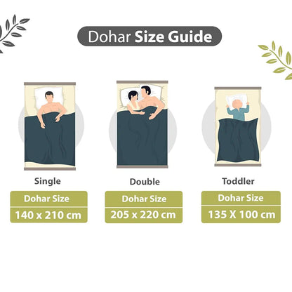 Divine Casa 120 GSM Microfiber Single Kids Dohar Soft & Lightweight Throw Blanket Zig-Zag Pattern Colour Slate