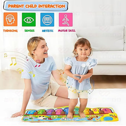 Wembley Animal Piano Mat with 8 Music Modes & Animal Sounds