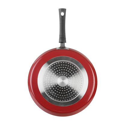 Vinod Popular Non Stick Dosa Tawa 30 Cm With Sturdy Riveted and Virgin Bakelite Handle | Induction and Gas Stove Friendly | Non Toxic