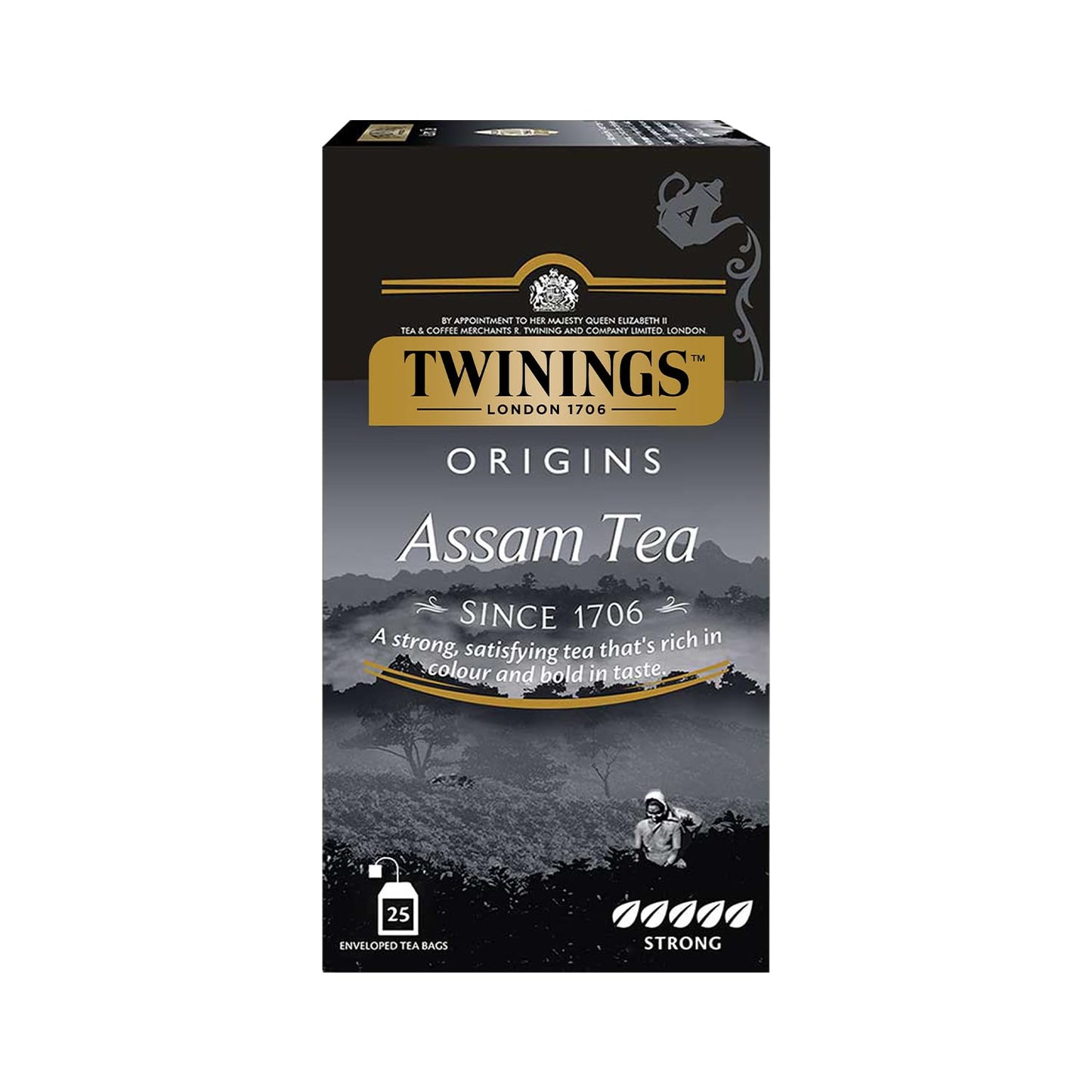 Twinings Assam Black Tea 25 Teabags - 50 gms