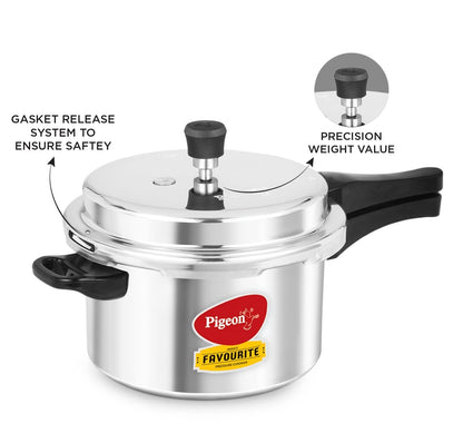 Pigeon by Stovekraft Favourite Aluminium Pressure Cooker Outer Lid 5L