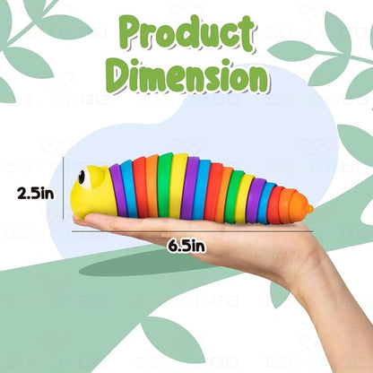 Wembley Caterpillar Toy Toddler Toys for Kids Fun Sensory Play Flexible Joint