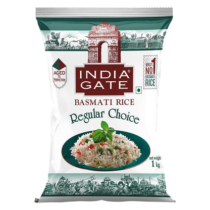 India Gate Basmati Rice Regular Choice - 1000 Gms