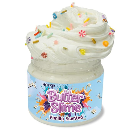Hotkei Jasmine Scented Butter Slime for Kids 3 to 10 Years - 150 gms