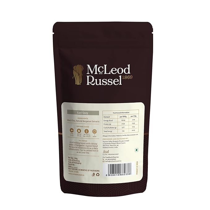 McLeod Russel 1869 Earl Grey Tea - 100 gms