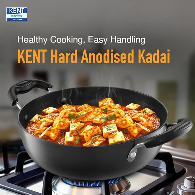 Kent Hard Anodised Kadhai 2.8L - 1000 gms