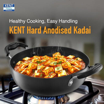 Kent Hard Anodised Kadhai 2.8L - 1000 gms