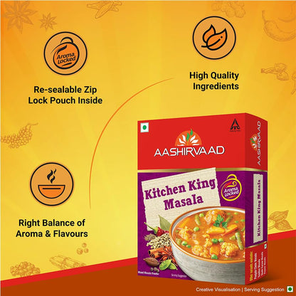 Aashirvaad Kitchen King Masala - 100 gms