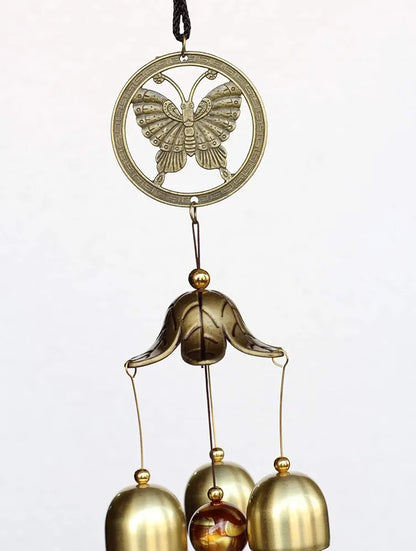 Lilone Gifts Butterfly Wind Chimes Bells- 18 Inch