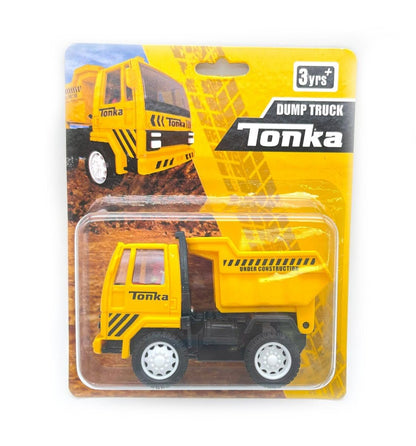 Centy Tonka Dump Truck Toy in Pull Back Action for 3Y+ Yellow Colour