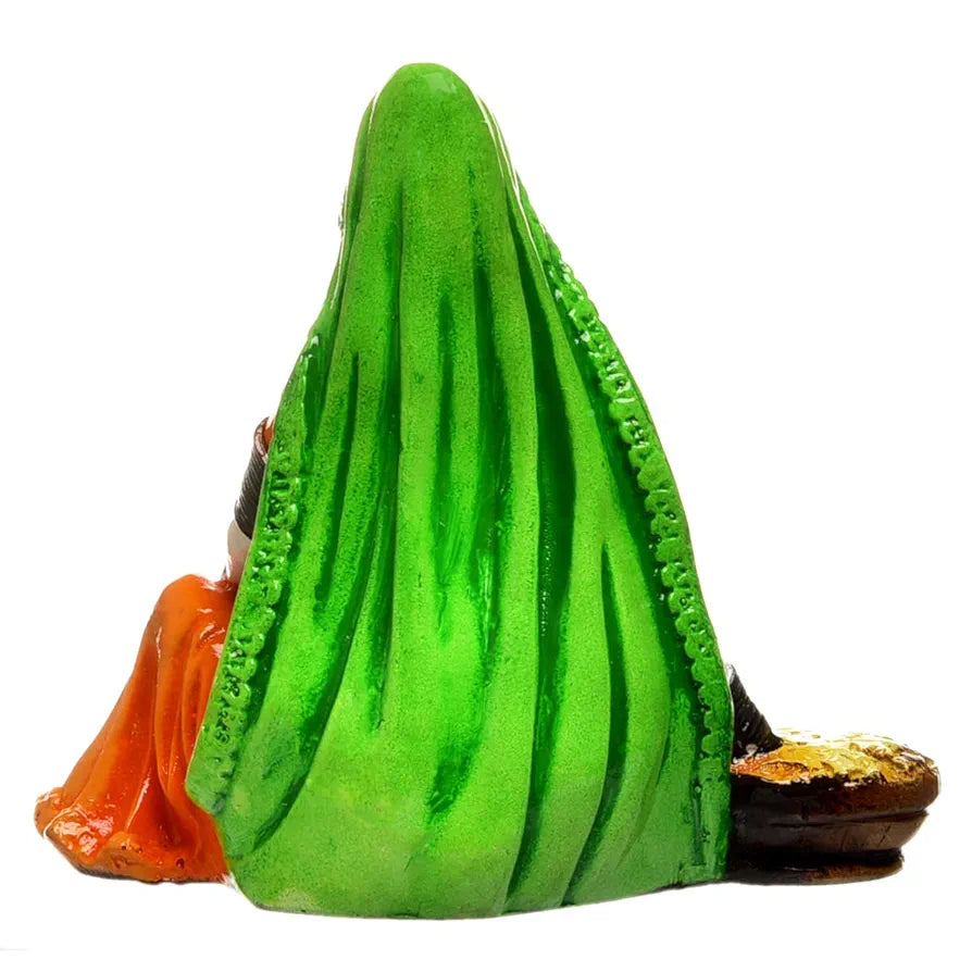 Karigaari India Hnadcrafted Polyresine Lady with Chakki Sculpture