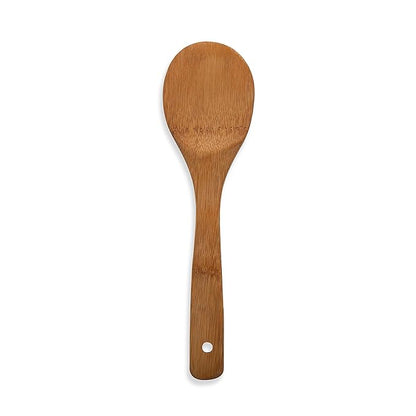 Fackelmann Bamboo Rice Spoon Size 23 x 6.8 cm Brown Color Standard