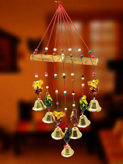 Handcrafted Rajasthani Ganesha Wind Chime