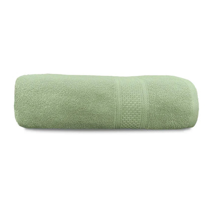 Luxe Home Luxury Green Bath Towel 600 GSM Ultra Soft & Absorbent Large Bath Towel Colour Green