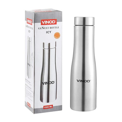 Vinod ICY Stainless Steel Water Bottle - 1000 ml