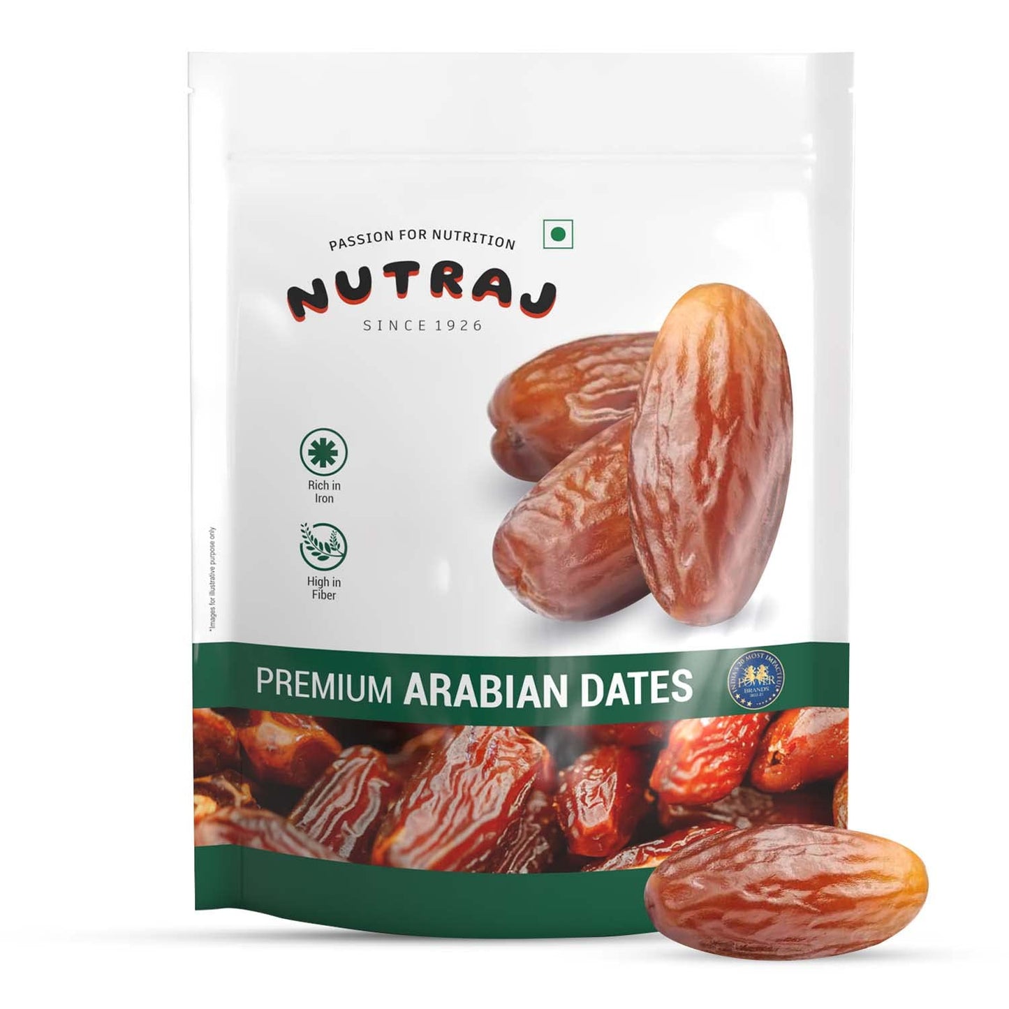 Nutraj Arabian Dates - Khajoor - 500 gms