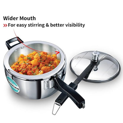 Hawkins 1.5 Litre Triply Stainless Steel Pressure Cooker Inner Lid Induction