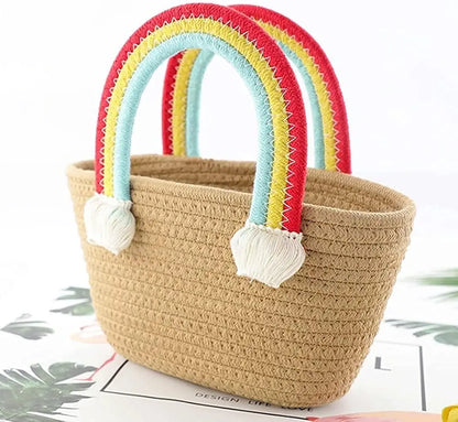 Attractive Hand Bag large Tote Bag Summer Bag Bamboo Tote Beach Bags for Women