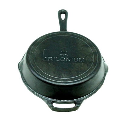 Trilonium Induction Base Cast Iron Fry Pan 20 cm Black