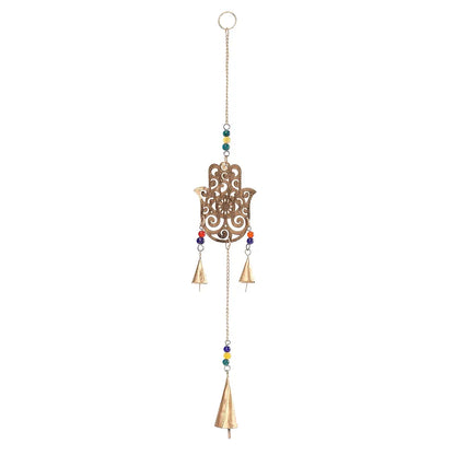 Catcher Traditional Indian Dreamcatcher Wall Art Height 75 cm Metal Wallhanging-Hamsa