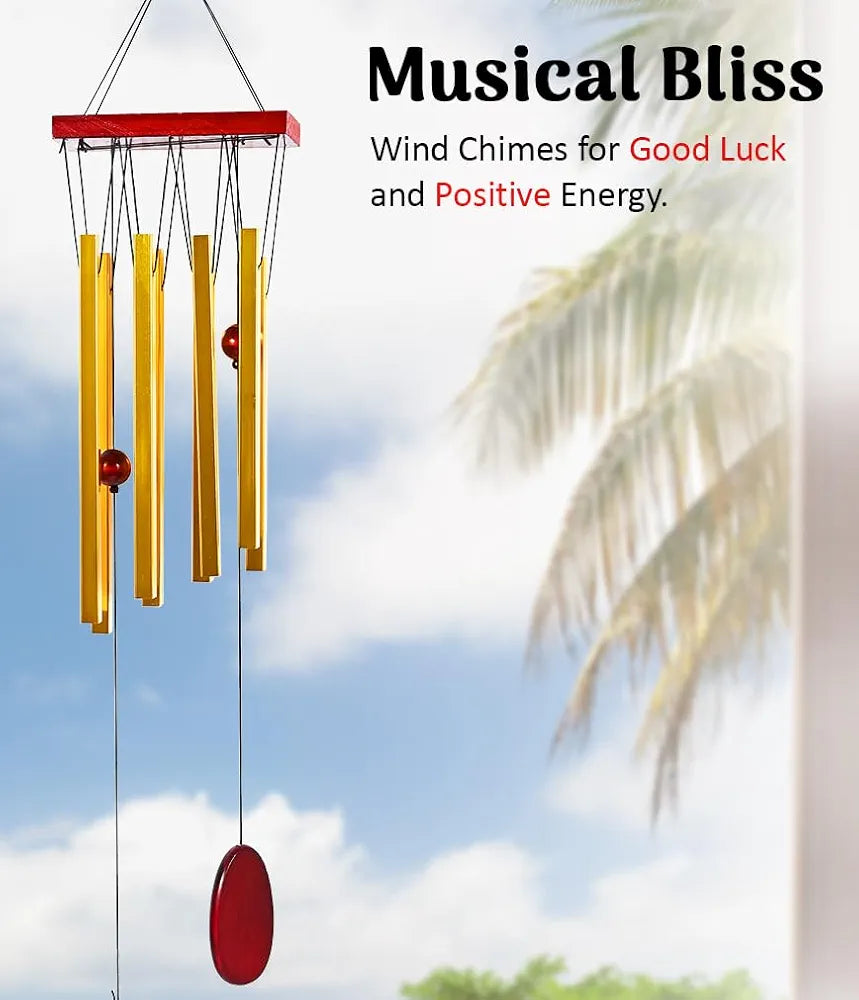 Wind Chimes Gold Wind Chime -007