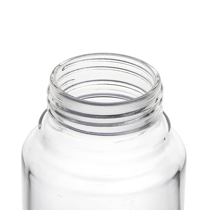 Cello H2O Glass Fridge Water Bottle with Plastic Cap | 920 ml