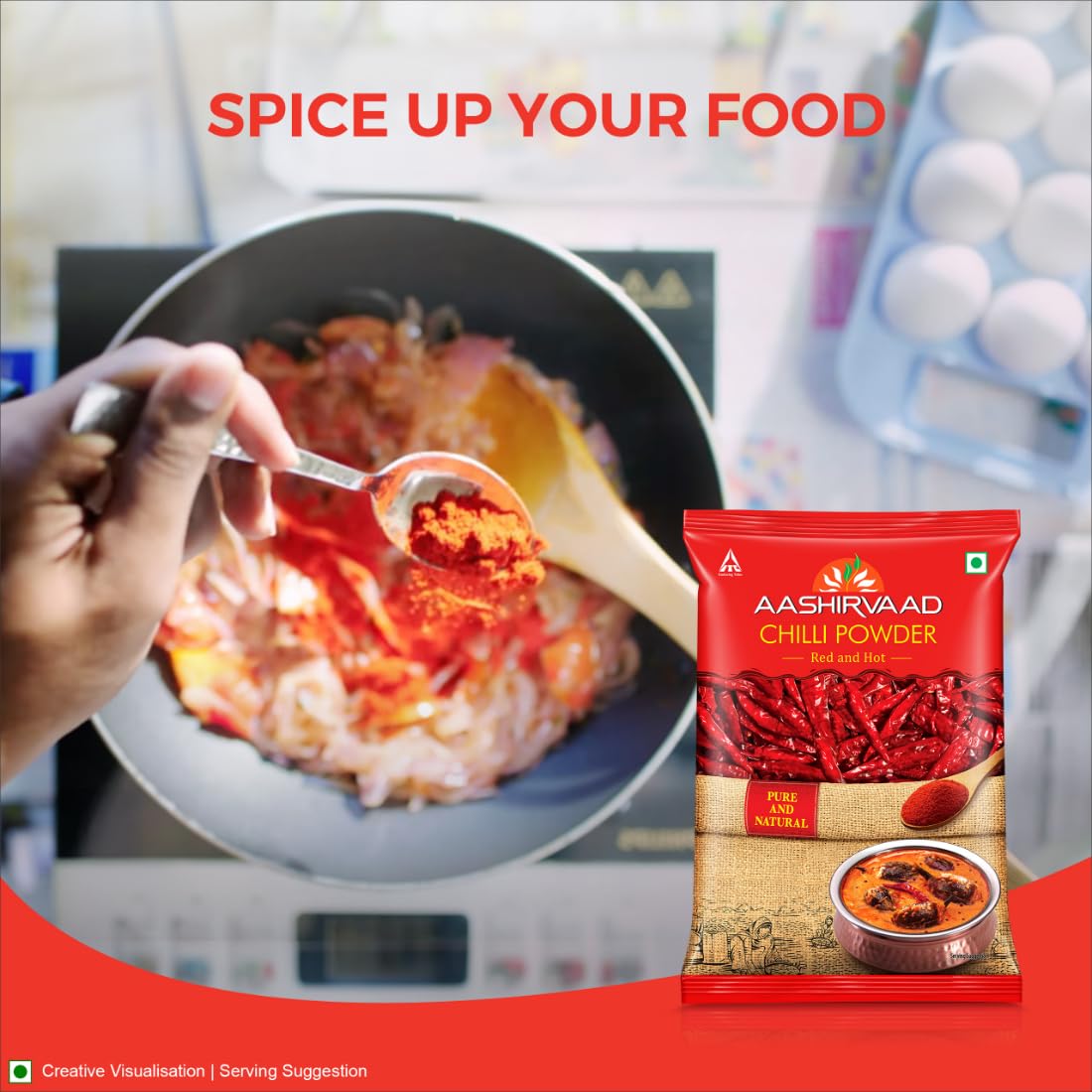 Aashirvaad Chilli Powder - 500 gms