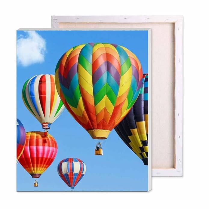 Craftmate Diy Framed Paint By Numbers Canvas Art And Craft Kit For Adults And Kids Acrylic Painting Hobby Kit 16 Inch X 12 Inch