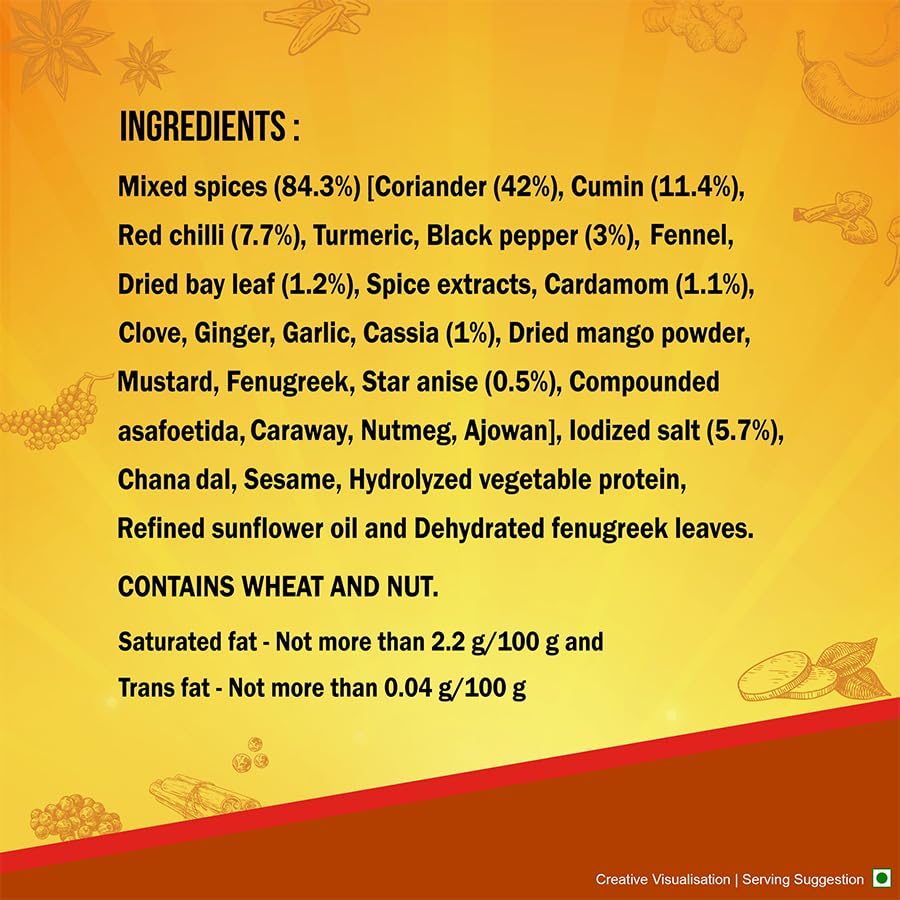Aashirvaad Kitchen King Masala - 100 gms