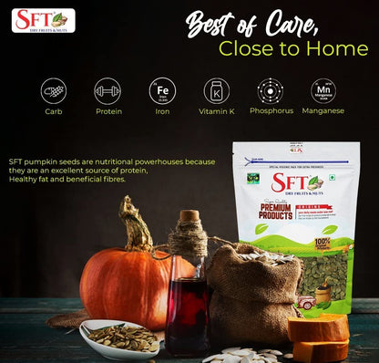 Sft Pumpkin Seeds - 500 gms