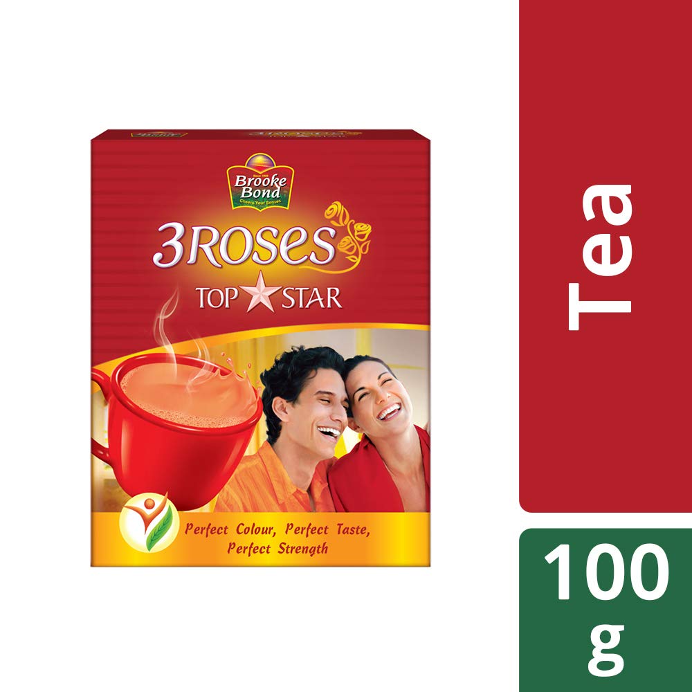 Brooke Bond 3 Roses Assam Tea - 100 gms
