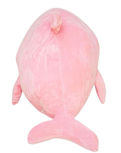 Tickles Cute Shark Cat Face Soft Stuffed Plush Toy for Kids Color Pink 60 cm