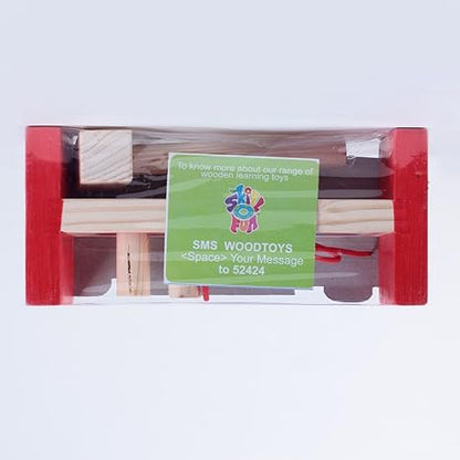 Skillofun H-11 Wooden Cobbler's Bench Multi Color