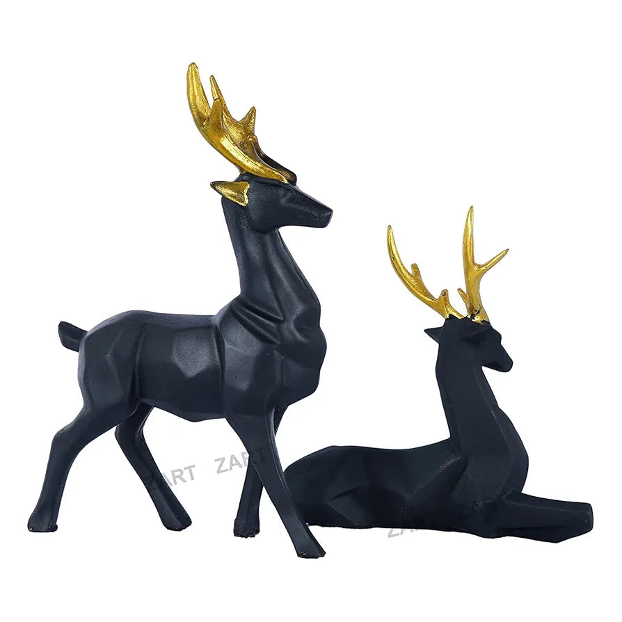 Zart Deer Home Decor showpiece  Resin