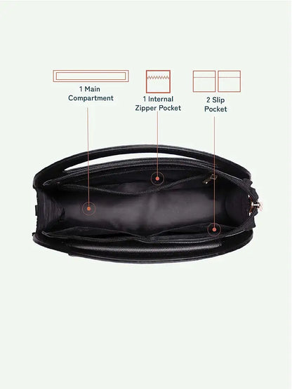 Zouk Rhea Kapoor Sling Bag Jute & Leather Crossbody Bag for Women