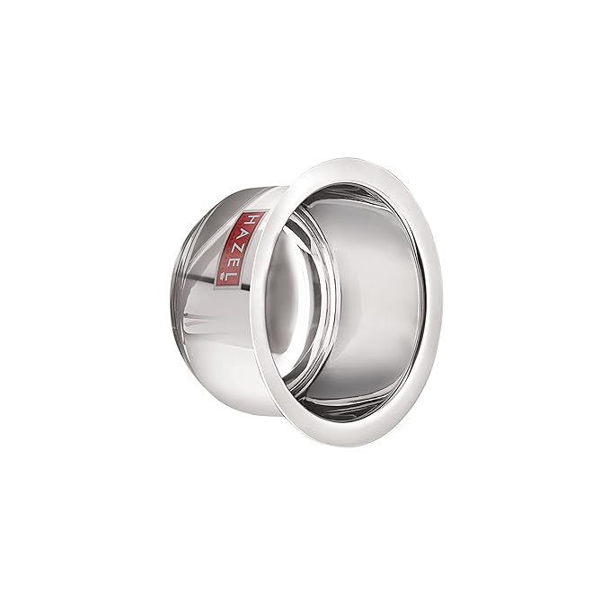 Hazel Induction Bottom Tope Stainless Steel Heavy Base Thick Flat Bottom 17.7 cm 2500 Ml