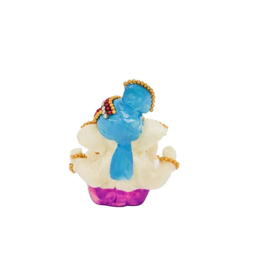 Jaipur Ace Ganesh Murti Ganesha Hand Crafted Best Car Dashboard Pagdi Ganesha