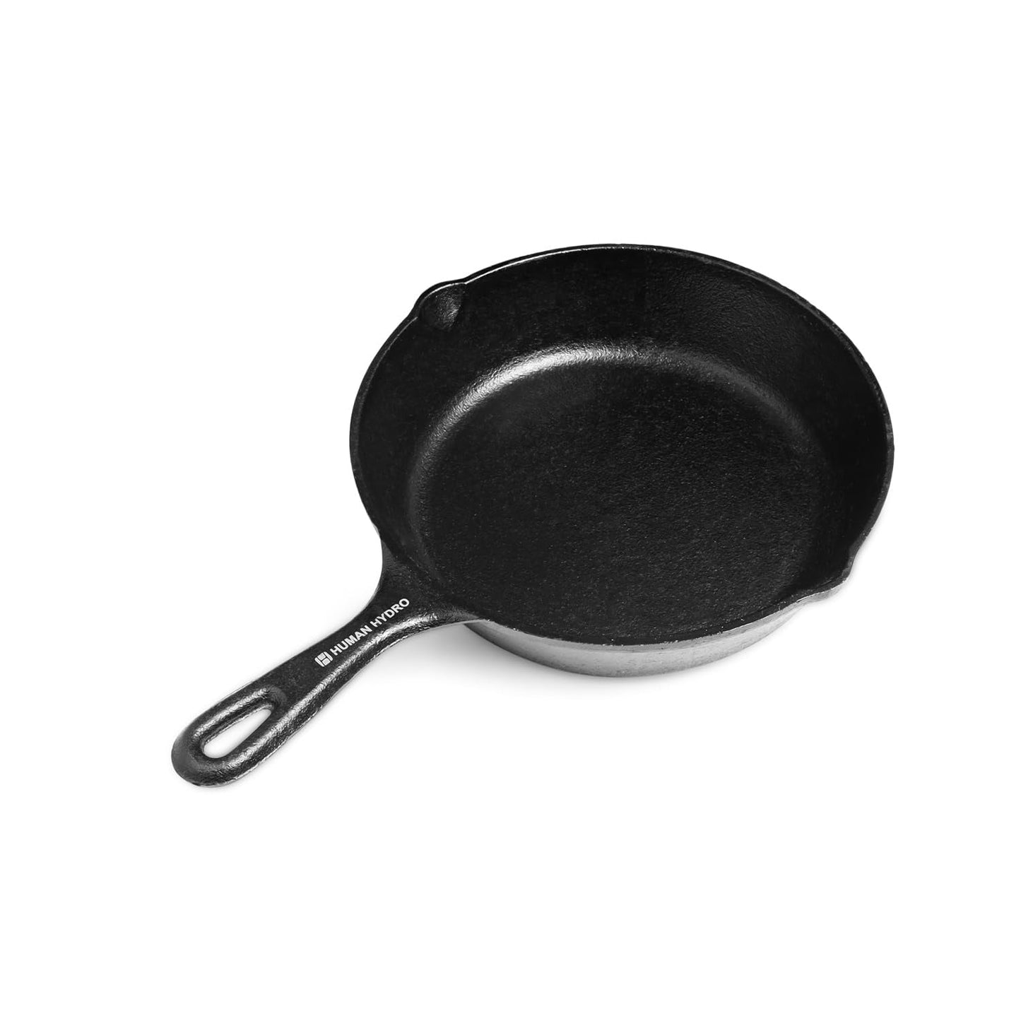 Human Hydro Pre-Seasoned Cast Iron Fry Pan 25cm 100% Natural Nonstick Non-Toxic Induction Gas
